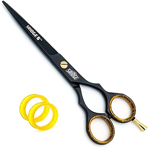 Ciseaux de coiffure Ciseaux de coupe de cheveux Ciseaux de coiffeur Lame de rasoir en acier à haute teneur en carbone pour coiffeurs Cover