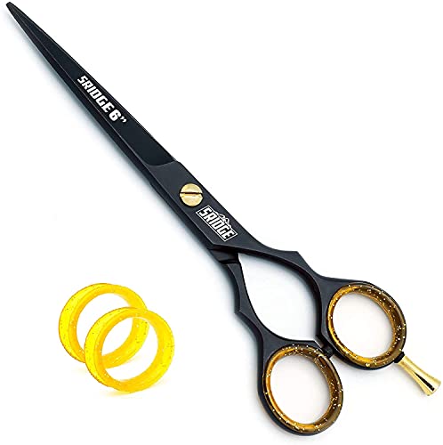 Professionell Friseurschere Haarschneideschere Scharfe Premium schere Perfekter Haarschnitt Friseurschere Rostfreier Stahl Haarschere für Männer, Frauen, Kinder und Erwachsene