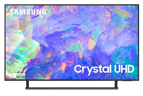 Image of Samsung 108 cm (43 inches) 4K Ultra HD Smart LED TV UA43CU8570ULXL (Titan Grey)