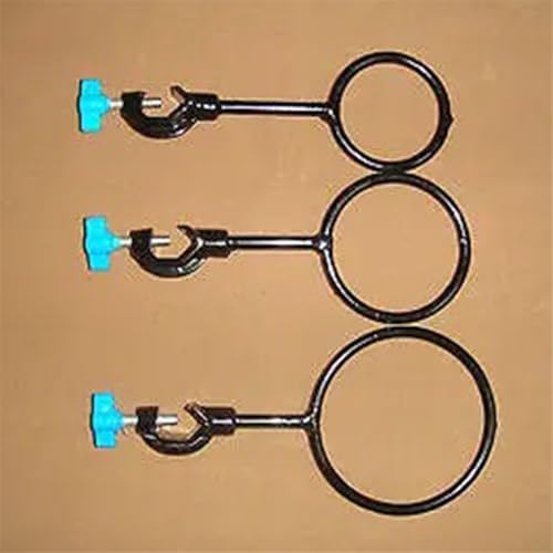 Anneau de support de laboratoire en métal durable de 65 mm avec base stable