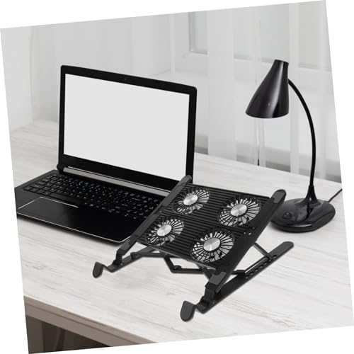 Soporte portátil ajustable para laptop Veemoon con ventilación miniatura 5