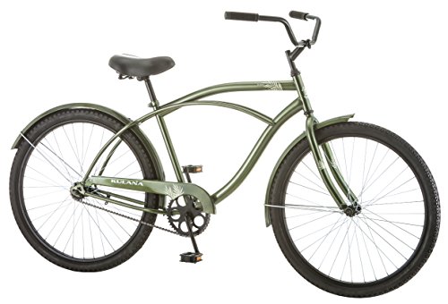 Kulana Hiku Cruiser Bike, 26-Inch Wheels, Green