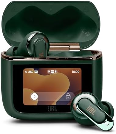 （14:30時点） JBL TOUR PRO 3 ワイヤレスイヤホン bluetooth/ハイブリッドノイズキャンセリング/ハイレゾワイヤレスLDAC/デュアルドライバー/マルチポイント/防塵・防水/ワイヤレス充電対応/スマートタッチディスプレイ搭載/グリーン / JBLTOURPRO3GRN