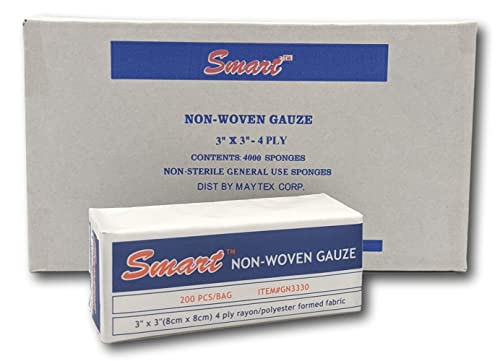 3" x 3", 4 ply non-sterile general use sponges GN3330 miniatura 1