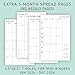 newestor 2026 Weekly & Monthly Planner Refill, 5-1/2