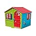 Produktbild Sport1 House of Fun Gartenhaus für Kinder - Kinderspielhaus für Garten/Innen - Kinderhaus aus Kunststoff - Einfache Montage - Tür und Fenster zum Öffnen - Maße 130x111x115cm