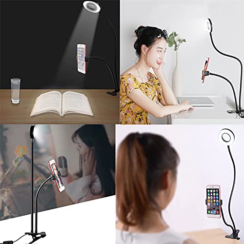 Gooseneck Microphone Arm With 3/8Male ,Flexible Gooseneck Mic Stand16Inch ,Heavy Duty Holding Black 1Pack #TOP6