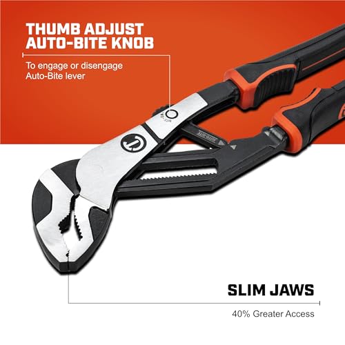 Pince multiprise CRESCENT 30,5 cm RTAB12CG à réglage Auto-Bite
