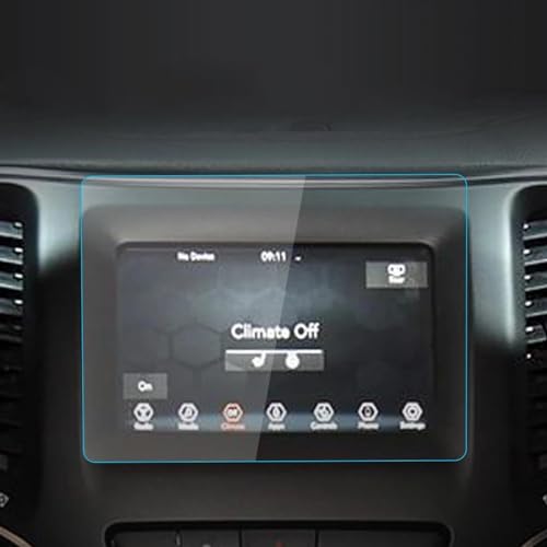 Protection d'écran Jeep Cherokee 2016-2023 film protecteur verre trempé