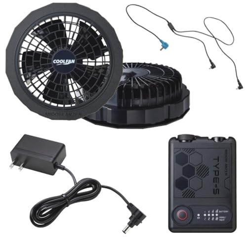 扇風機・サーキュレーター COOL FAN WE20FS7S TYPE-S Amazon | [ミドリ安全] クールファン用 TYPE-S フルセット WE20FS7S