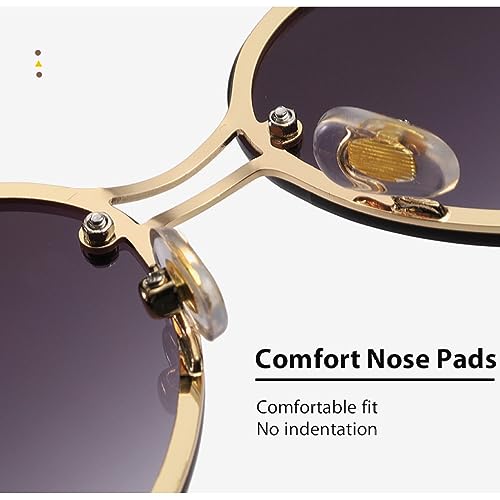 Gafas de sol sin montura en forma de corazón de amor para regalar 4