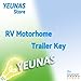 CH545 CH-545 Keys for Truck Trailer RV Campers Car Hauler Tool Boxes Lock Replacement Dee Zee Delta Weatherguard Kobalt Husky Tool Box (3 Pack)