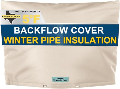 Backflow Preventer Cover Insulated (5 F) with 7-layer fabric, 30x24 in