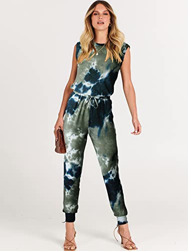 Anrabess Jumpsuits For Women Summer Sleeveless Round Neck Tie Dye Jogger Jumpsuit Outfit A330-Junlvlan-M #TOP2