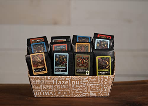 Classic Selection Coffee Gift Basket | 100% Specialty Arabica Coffee Blends And Single Origin Samplers #TOP1