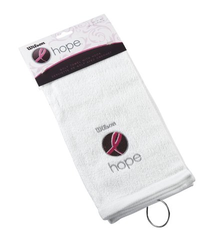 Wilson Hope Golf Towel, 16 x 21-Inch