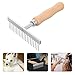 POPETPOP Pet Dog Hair Rake Grooming Brush for Dogs Shedding Dematting Rake Dog Grooming Rake Dog Rake Brush Dog Brush for Grooming Rake Brush for Dogs Bridegroom Clean Comb Wooden