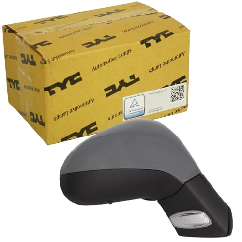 TYC 326-0085 Rétroviseur extérieur Ajustage par câble convexe avec capteur de température droit