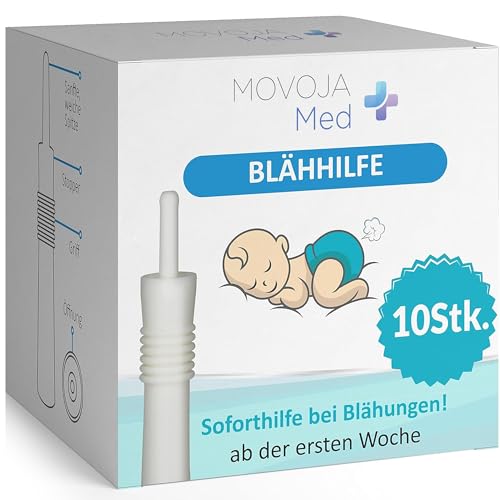 FUCHSI 10 STÜCK Blähhilfe für Babys