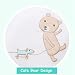 Weichuang Protector de Cuna 6 Pcs Suave Cojines para Cama de Bebé...
