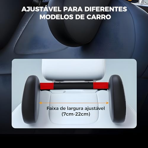 Almofada de encosto de cabeça para carro, almofada de suporte para pescoço de cabeça, encosto de cab