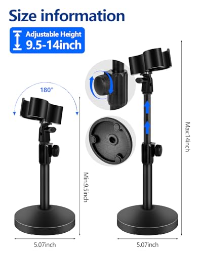 Support de micro de table BILIONE reglable pour eliminer les vibrations du microphone - 3