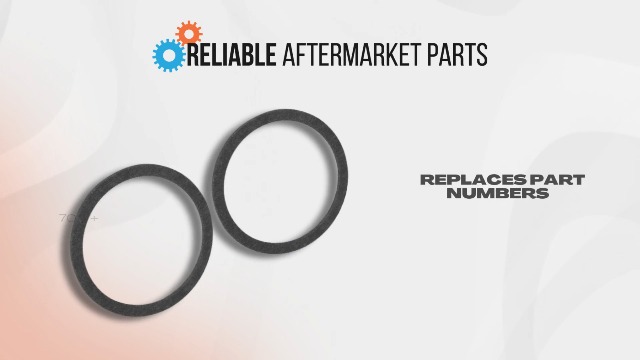 Image of 8N6734 364420R1 2 Pack of Engine Oil Drain Plug Gaskets Fits Ford 2N 8N 9N Jubilee NAA