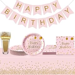 Happy Birthday Pink Gold