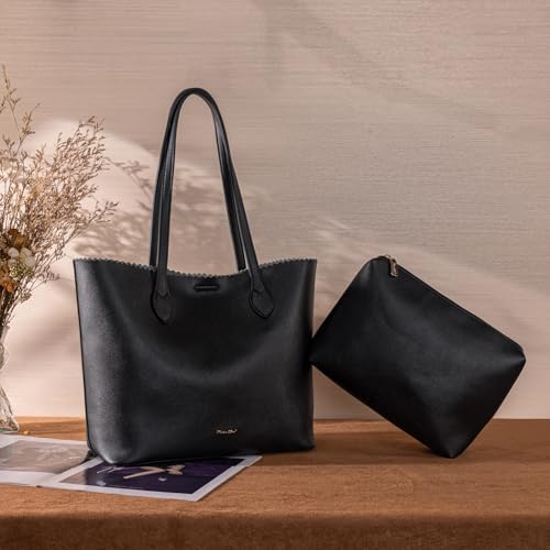 Bolso Tote de Cuero Milan Chiva para Mujer miniatura 3