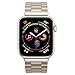 iiteeology Compatible with Apple Watch Band 38mm 40mm, Stainless Steel iWatch Band Replacement Strap for Apple Watch Series 2 Series 1 - Champagne Gold