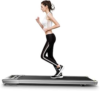 RHYTHM FUN Treadmill Under Desk Treadmill Folding Portable Walking Treadmill with Wide Tread Belt Super Slim Mini Quiet Slow Running Treadmill with Smart Remote and Workout App for Home and Office