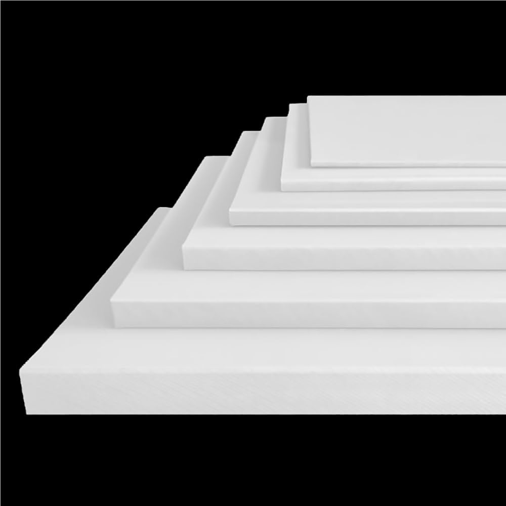 1 placa gruesa de polipropileno de 3 a 20 mm, tablero de plástico de ingeniería PP for soluciones personalizadas.(3 x 330 x 500mm)