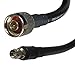 MPD Digital 400-n-sma-7 Times Microwave LMR-400 Coaxial Antenna Cable Line with N Male & SMA Male Connectors, 7'