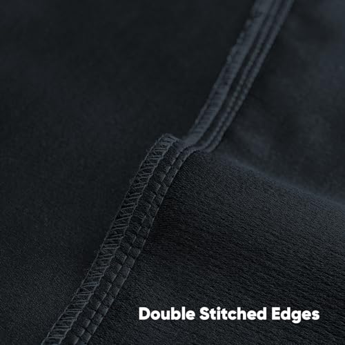 FUTEI Navy Blue Chenille Decorative Throw Pillow Covers 12x20 Inch Set of 2,Soft Cozy Faux Linen Textured Lumbar Pillow Cases,Farmhouse Home Decor for Couch Living Room
