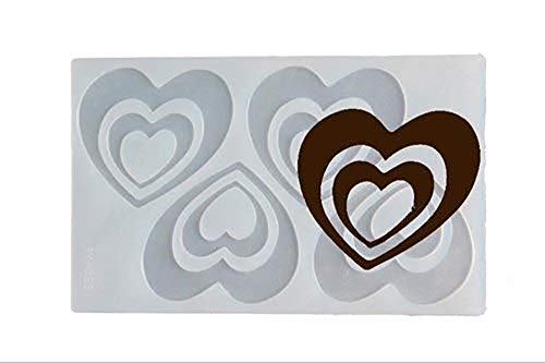 Mini Heart Silicone Chocolate Mould - RKPM HOMES -1