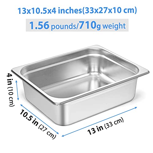 Travel Litter Box For Cats, Stainless Steel Litter Box For Cat Crate, Cat Playpen, Cat Kennel, Cage, Cat House(6 Quarts) #TOP5