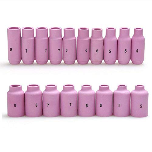 Velidy 49PCS TIG Torcia per saldatura Stubby Gas