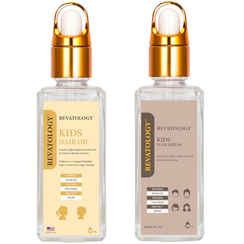 REVATOLOGY Kids & Baby Hair Growth System - Kids Hair Serum+Hair ...
