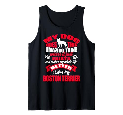 Boston Terrier Dog Funny Puppy Dogs Breed.Design divertente per l'amante dei cani Boston Terrier. Il nostro simpatico design Boston Terrier ed è perfetto per ogni proprietario di cane per il tuo cucciolo.