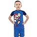 Super Mario Swimsuit for Boys | Gaming Boys Rashguard Swim Set | Blue 5