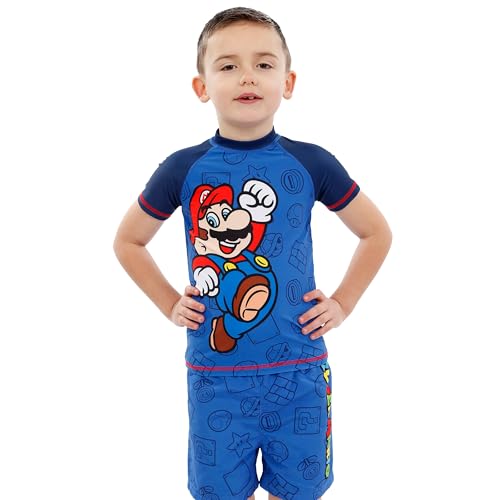 Listado de Bañadores de natación para Niño , listamos los 10 mejores. 2 Bañadores de natación para Niño marca Super Mario (2)