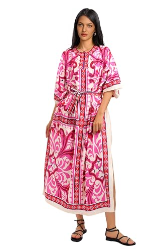Robe longue élégante Lumi pour rester fraîche et chic sans repassage
