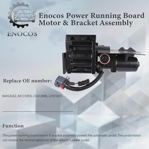 Motor y soporte para estribo eléctrico lado conductor miniatura 3