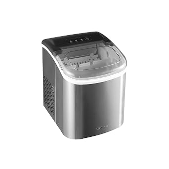 CONTOURE RV Ultra-Compact Portable Ice Maker | Efficient Water Recycling | Automatic Shut-Off | Ideal for RVs, Picnics, Camping | ICE-50S