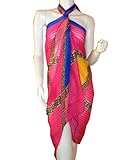 SCARF_TRADINGINC® Cotton Flower Paisley Pareo Sarong Swimsuite Cover-up