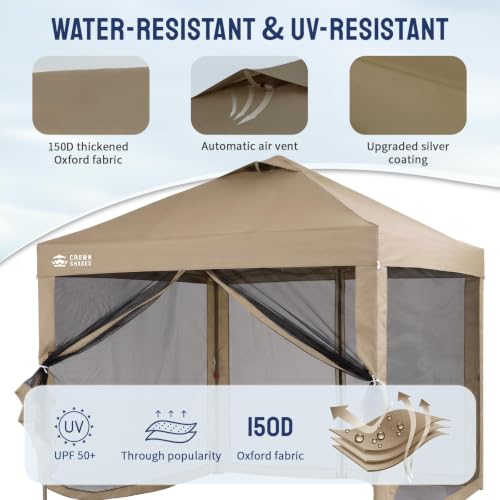 CROWN SHADES 10x10 Pop Up Canopy