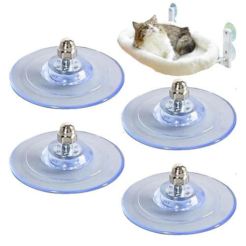 Hamaca con ventana para gatos   Cama para gatos con ventosa, Cama colgante para gatos | La mejor hamaca con ventosa para ventana de gato, hamaca para gato asequible con ventosas seguras, cama para gat