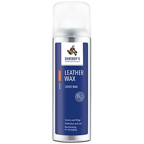 Shoeboy 's Leder Wachs Schutz Care Spray mit Bienenwachs
