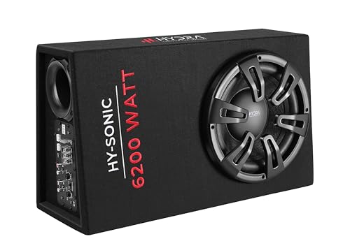 Image of Hydra HY-Sonic 6200 watt 10 inch Active Enclosure with Inbuilt Amplifier Powered, Subwoofer (RMS Power: 550 W)