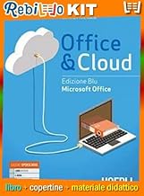 Office & Cloud Blue Edition Microsoft Office + Laboratory for the First Year (9788820395209) – School Book + School Kit with Covers Rebillo